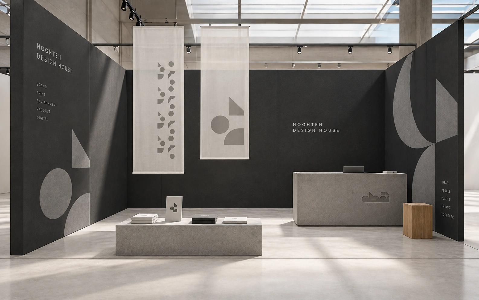 Full Noghteh exhibition environment